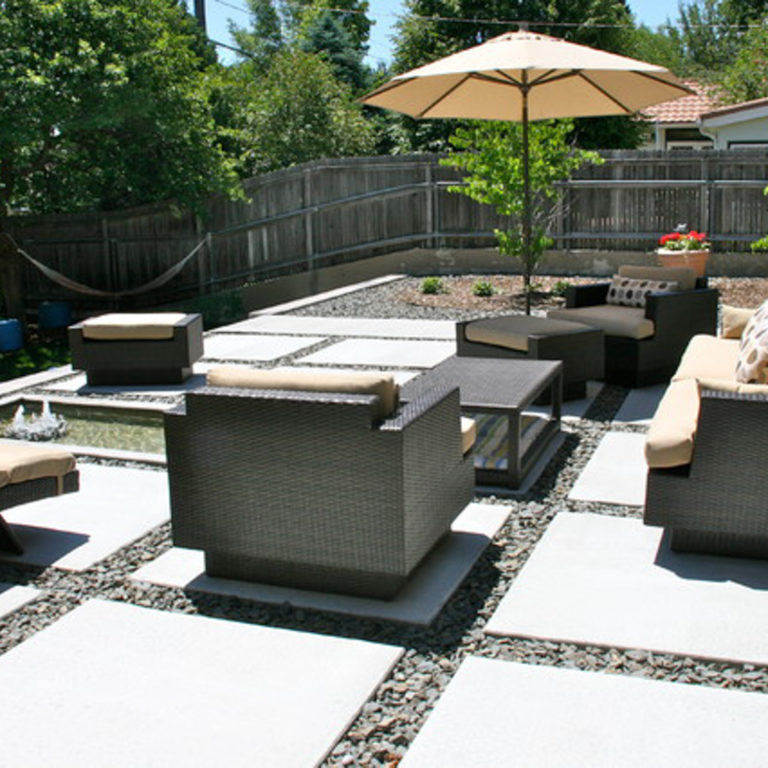 High Quality 3D Landscape Design 10 modern concrete