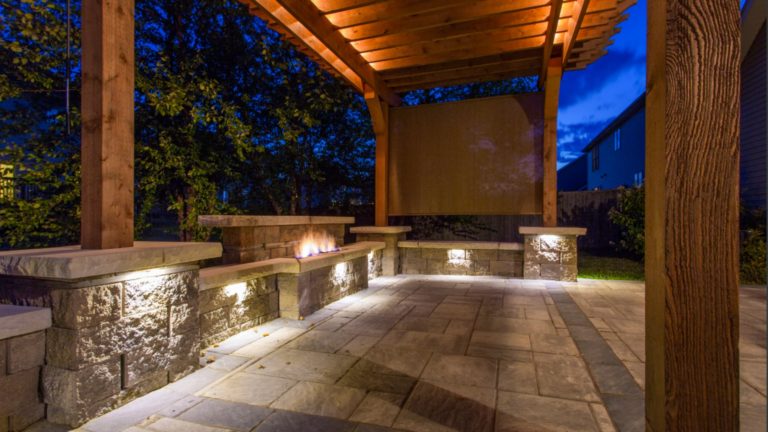 Backyard Remodeling 15 night time outdoor lighting