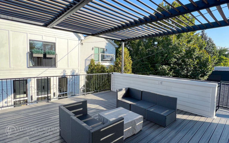 Shade Structures 7 roof deck chicago shade structure
