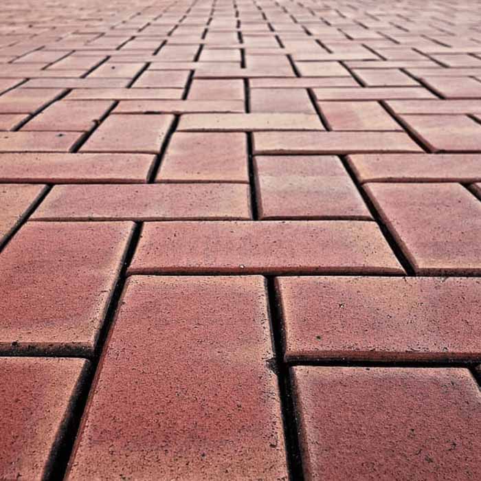 Paver Patios 11 clay pavers