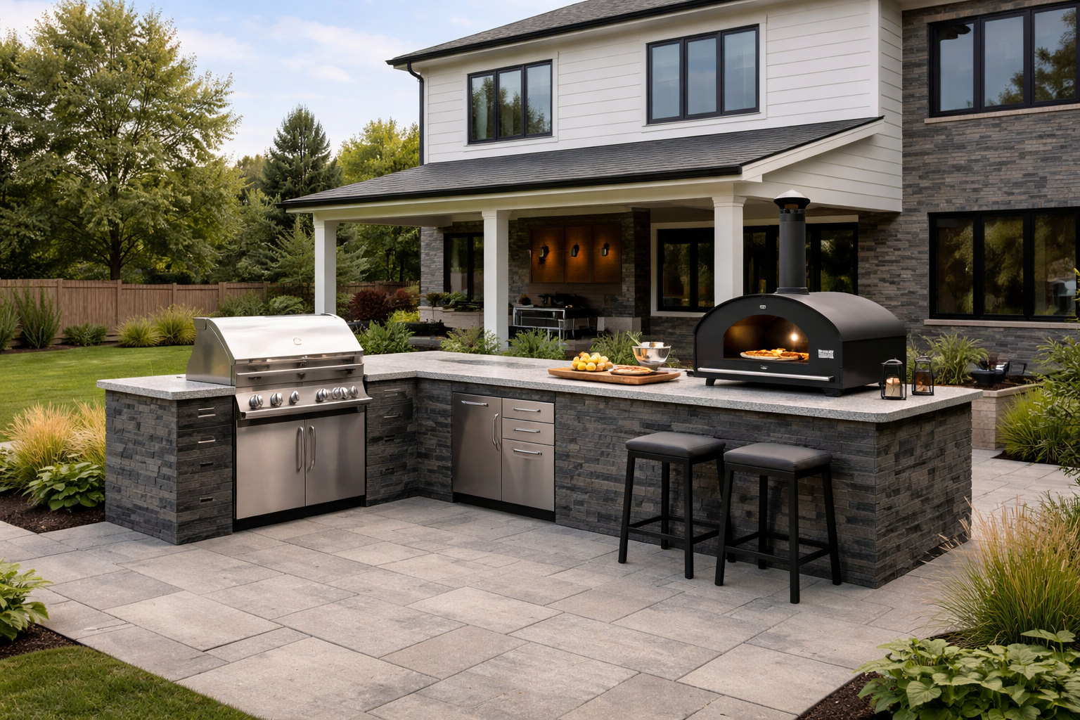 Custom Backyard Kitchen Benefits in Naperville: Why Homeowners Are Upgrading Outdoor Living