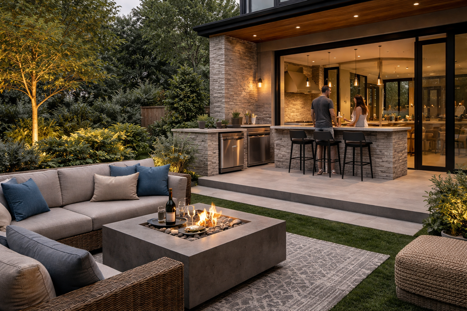 Seamless Grill Integration for Patios: Design Tips for a Functional Outdoor Kitchen