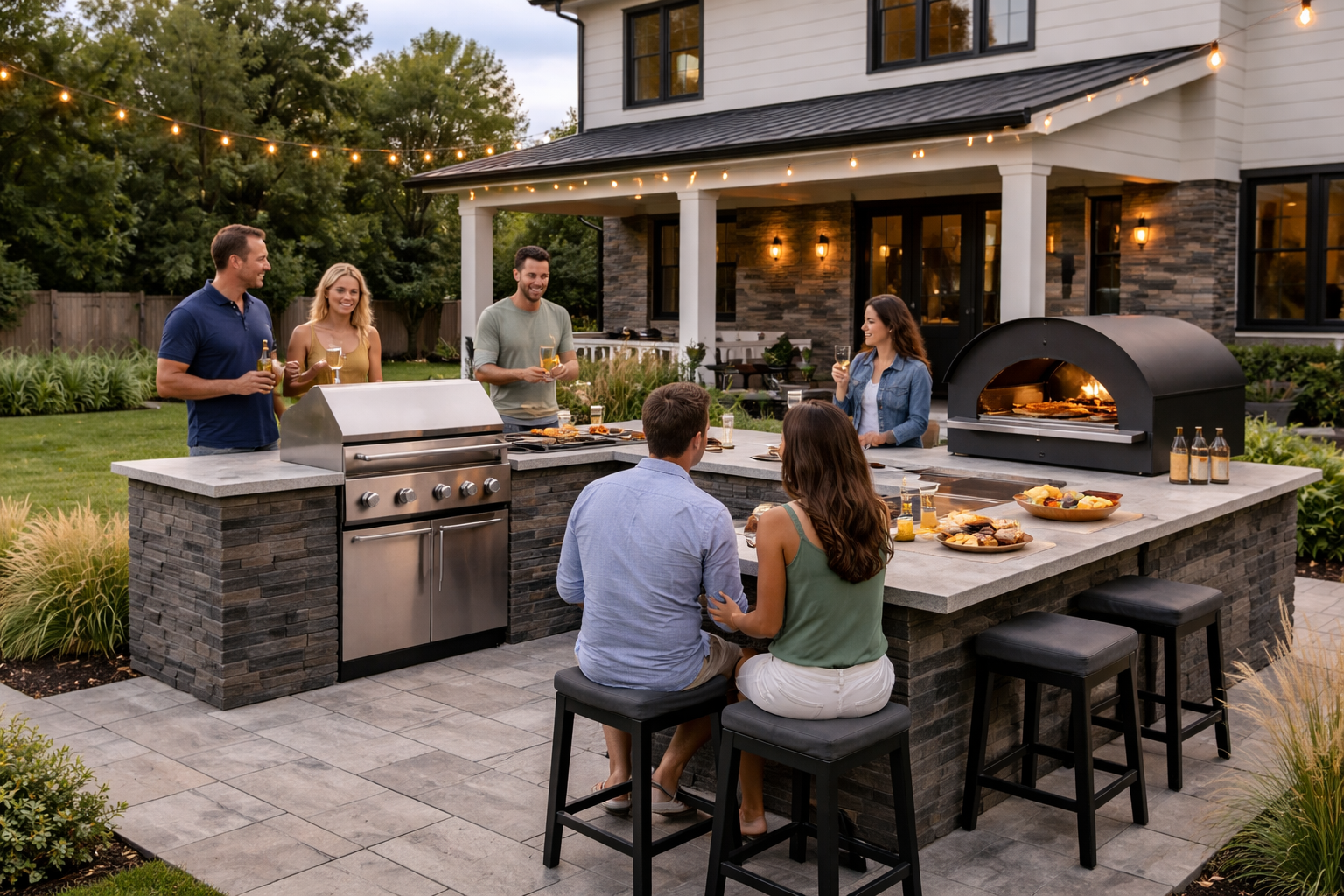 Custom Backyard Kitchen Benefits in Naperville: Why Homeowners Are Upgrading Outdoor Living